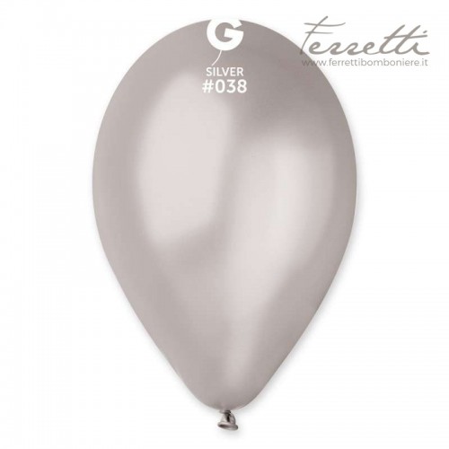 Nastro per palloncini 0,5 cm. x 500 mt. color Argento 631